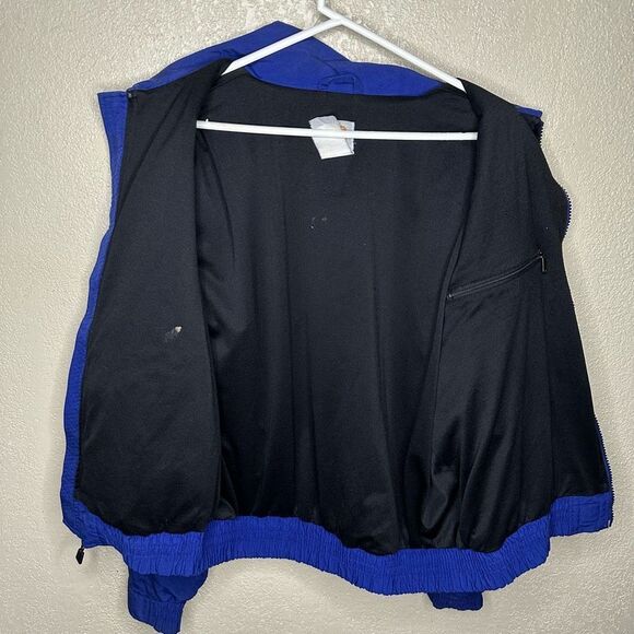 Carhartt Jacket J72 COB Mens Large Royal Blue Full Zip Pockets Size L - Picture 6 of 7